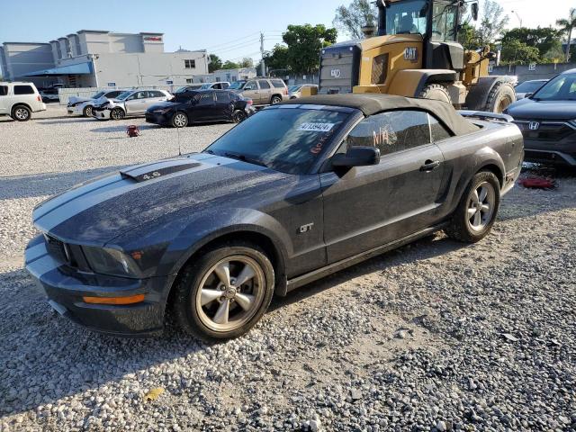 1ZVFT85H375279761 - 2007 FORD MUSTANG GT BLACK photo 1