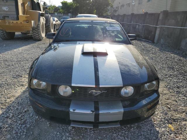 1ZVFT85H375279761 - 2007 FORD MUSTANG GT BLACK photo 5
