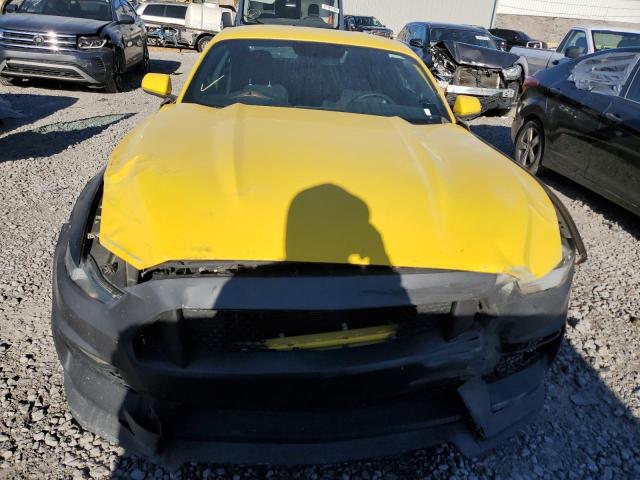 1FA6P8AM3H5264162 - 2017 FORD MUSTANG YELLOW photo 5