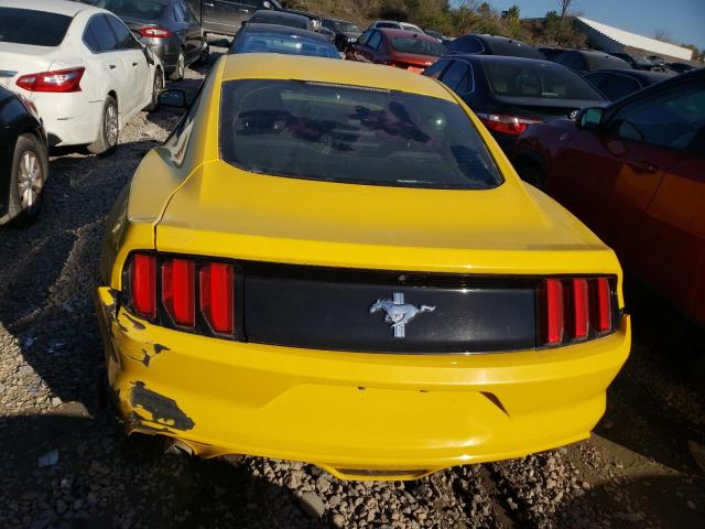 1FA6P8AM3H5264162 - 2017 FORD MUSTANG YELLOW photo 6