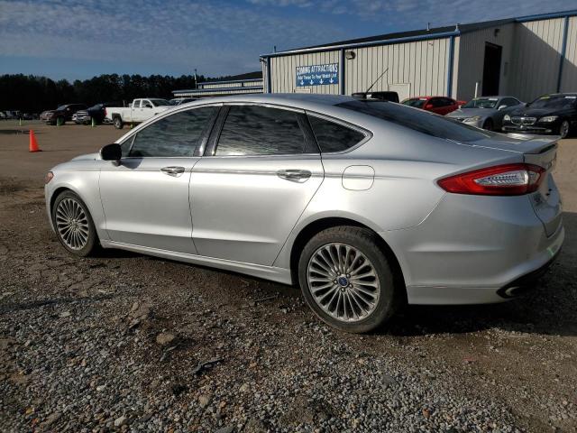 3FA6P0K98ER293189 - 2014 FORD FUSION TITANIUM SILVER photo 2