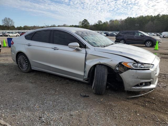 3FA6P0K98ER293189 - 2014 FORD FUSION TITANIUM SILVER photo 4