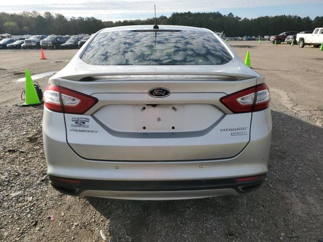 3FA6P0K98ER293189 - 2014 FORD FUSION TITANIUM SILVER photo 6