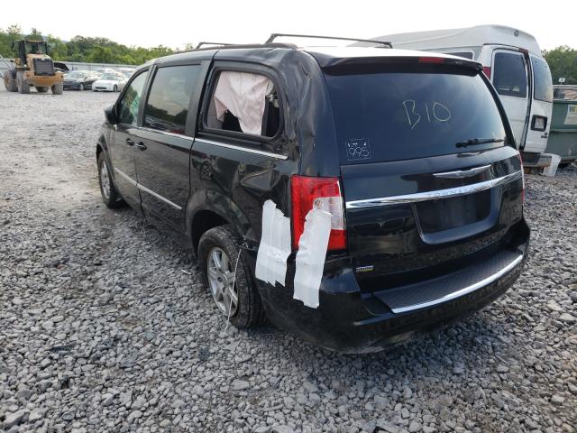 2C4RC1BG9CR389889 - 2012 CHRYSLER TOWN & COU TOURING 黑色 照片 3