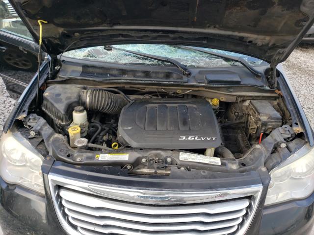 2C4RC1BG9CR389889 - 2012 CHRYSLER TOWN & COU TOURING 黑色 照片 7