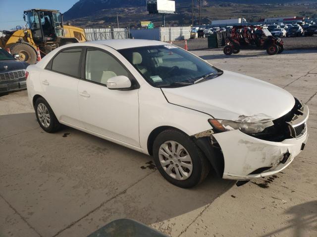 KNAFU4A25A5295488 - 2010 KIA FORTE EX WHITE photo 4