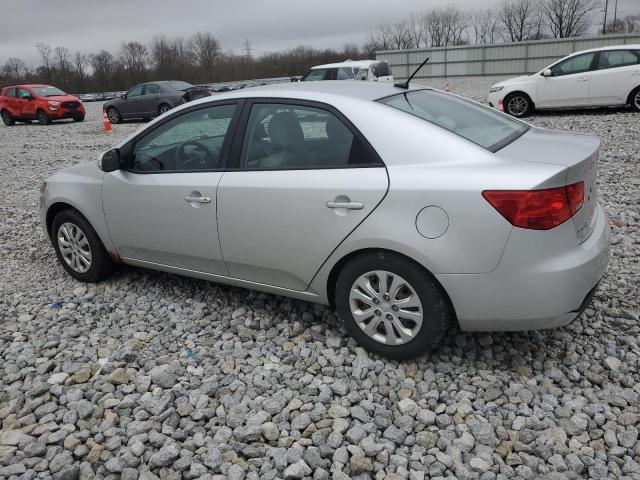 KNAFU4A28A5307049 - 2010 KIA FORTE EX SILVER photo 2