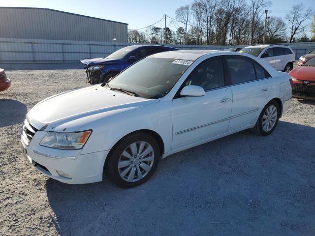 5NPEU46F29H514462 - 2009 HYUNDAI SONATA SE WHITE photo 1