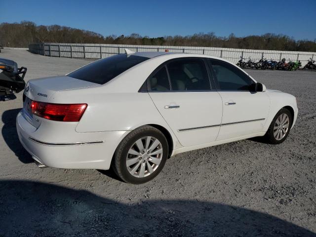 5NPEU46F29H514462 - 2009 HYUNDAI SONATA SE WHITE photo 3