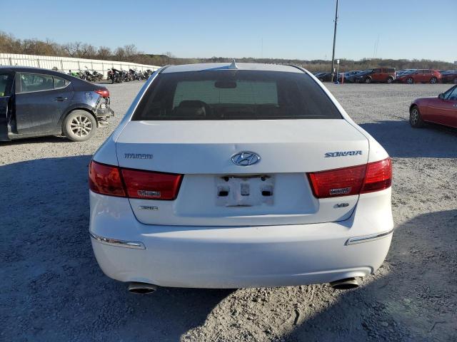 5NPEU46F29H514462 - 2009 HYUNDAI SONATA SE WHITE photo 6