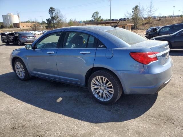 1C3BC2FG0BN568694 - 2011 CHRYSLER 200 LIMITED BLUE photo 2