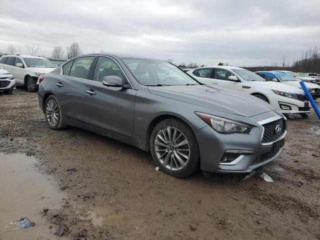 JN1EV7ARXJM432735 - 2018 INFINITI Q50 LUXE GRAY photo 4