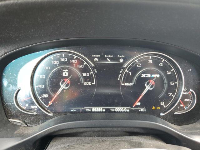 5YMTS0C0XL9B97112 - 2020 BMW X3 M COMPETITION თეთრი ფოტო 9