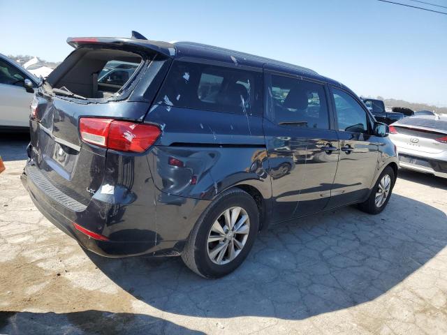 KNDMB5C13F6028619 - 2015 KIA SEDONA LX BLUE photo 3