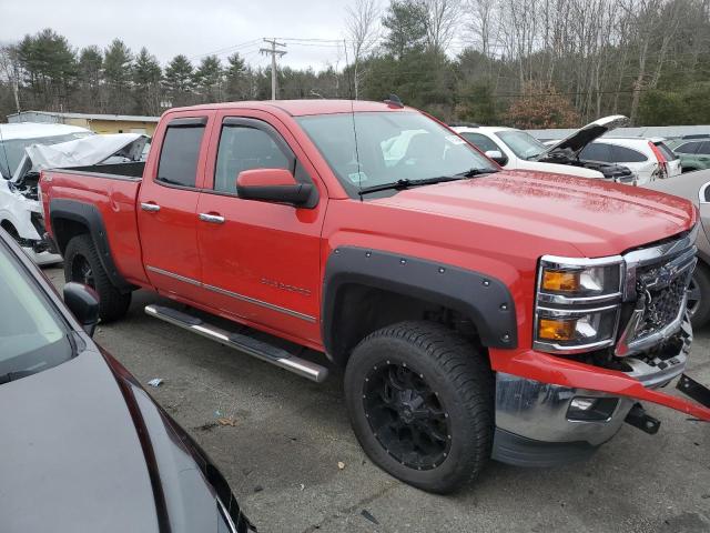 1GCVKREC5FZ266223 - 2015 CHEVROLET SILVERADO K1500 LT RED photo 4