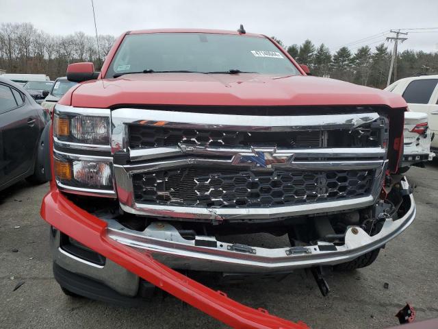 1GCVKREC5FZ266223 - 2015 CHEVROLET SILVERADO K1500 LT RED photo 5