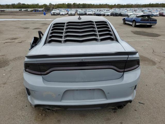 2C3CDXGJ6MH618969 - 2021 DODGE CHARGER SCAT PACK GRAY photo 6