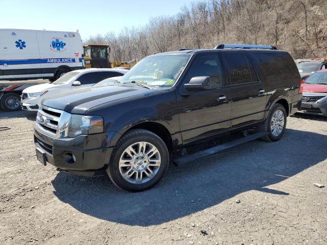 1FMJK2A55EEF00097 - 2014 FORD EXPEDITION EL LIMITED BLACK photo 1