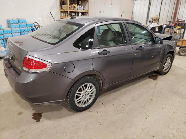 1FAHP3FN8AW295744 - 2010 FORD FOCUS SE GRAY photo 3