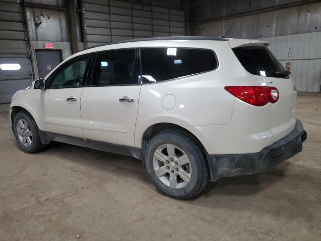 1GNKRJED6BJ228976 - 2011 CHEVROLET TRAVERSE LT WHITE photo 2