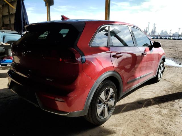 KNDCB3LC4K5290893 - 2019 KIA NIRO FE RED photo 3