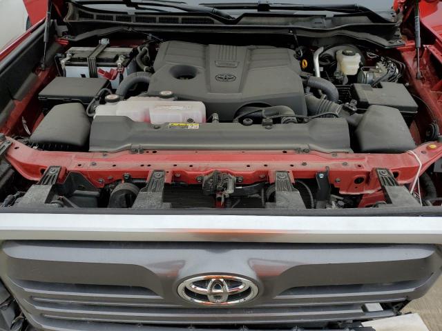 5TFJA5AB7NX003376 - 2022 TOYOTA TUNDRA CREWMAX LIMITED RED photo 11