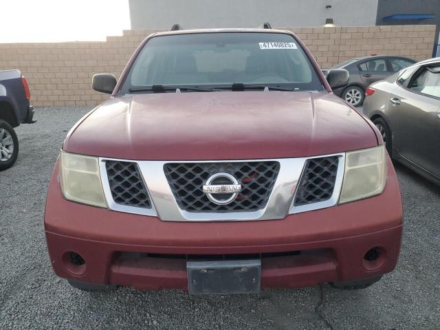 5N1AR18U96C629184 - 2006 NISSAN PATHFINDER LE ბურგუნდია ფოტო 5