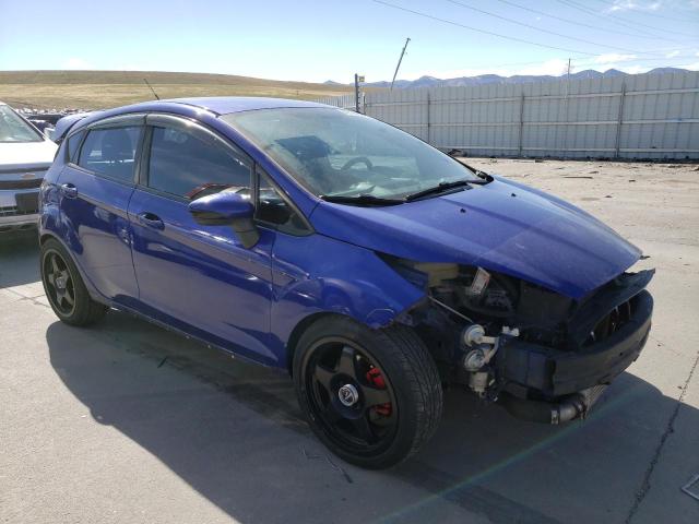 3FADP4GX3EM163520 - 2014 FORD FIESTA ST BLUE photo 4