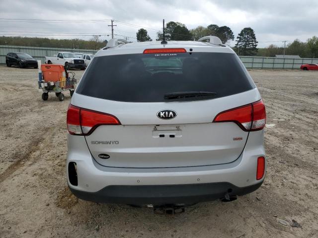 5XYKT3A69FG640778 - 2015 KIA SORENTO LX SILVER photo 6