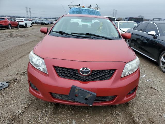 1NXBU4EE4AZ268693 - 2010 TOYOTA COROLLA BASE RED photo 5