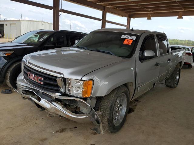 3GTRKVE39AG233034 - 2010 GMC SIERRA K1500 SLE SILVER photo 1