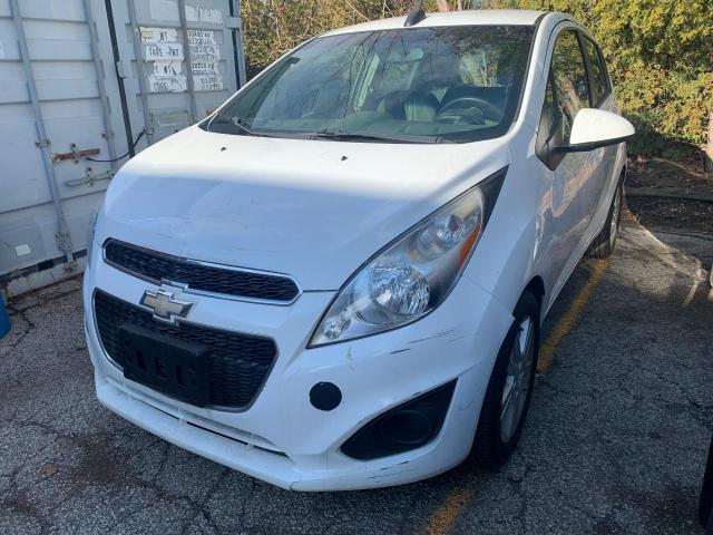 KL8CB6S99FC720189 - 2015 CHEVROLET SPARK LS WHITE photo 1