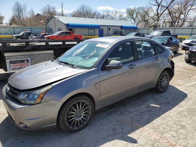 1FAHP3GN1BW117514 - 2011 FORD FOCUS SES GRAY photo 1