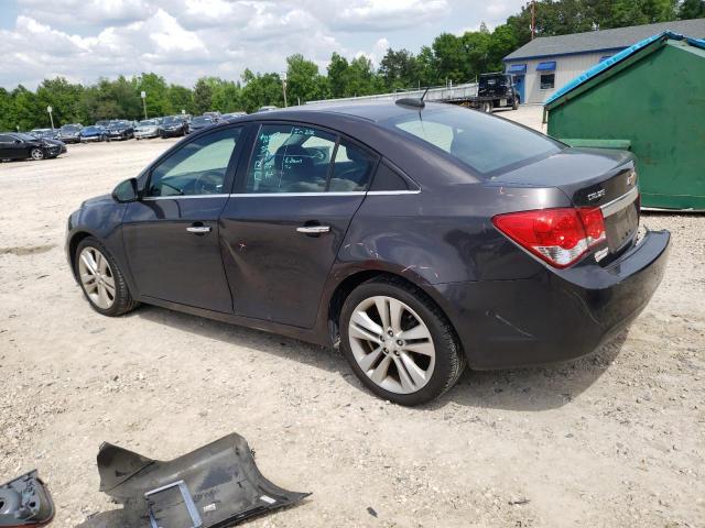 1G1PG5SB2G7125520 - 2016 CHEVROLET CRUZE LIMI LTZ GRAY photo 2