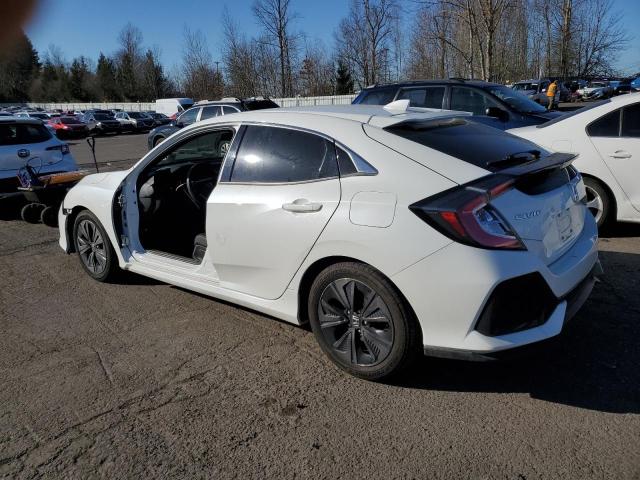 SHHFK7H68KU406942 - 2019 HONDA CIVIC EX თეთრი ფოტო 2