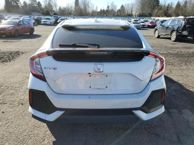 SHHFK7H68KU406942 - 2019 HONDA CIVIC EX თეთრი ფოტო 6