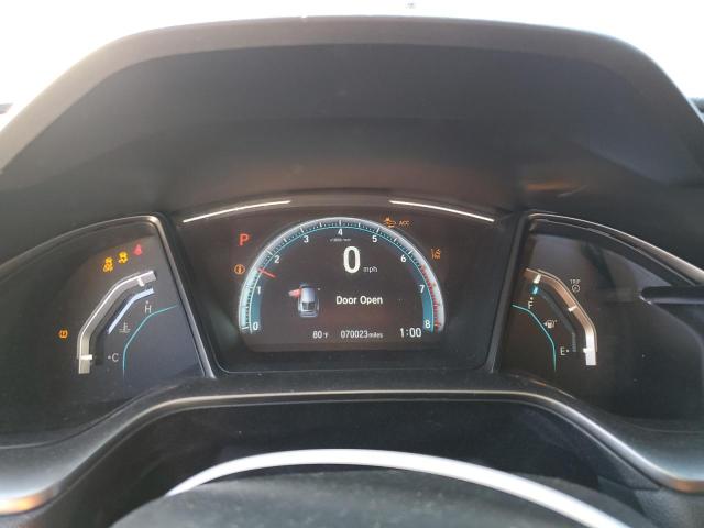 SHHFK7H68KU406942 - 2019 HONDA CIVIC EX თეთრი ფოტო 9