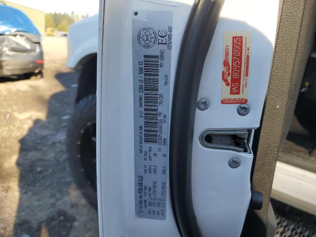 3C63R3ML6HG661555 - 2017 RAM 3500 LARAMIE WHITE photo 12