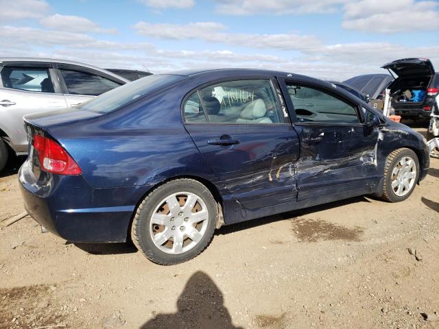 1HGFA16567L041744 - 2007 HONDA CIVIC LX BLACK photo 3