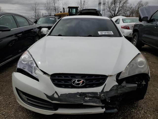 KMHHU6KH1AU019398 - 2010 HYUNDAI GENESIS CO 3.8L WHITE photo 5