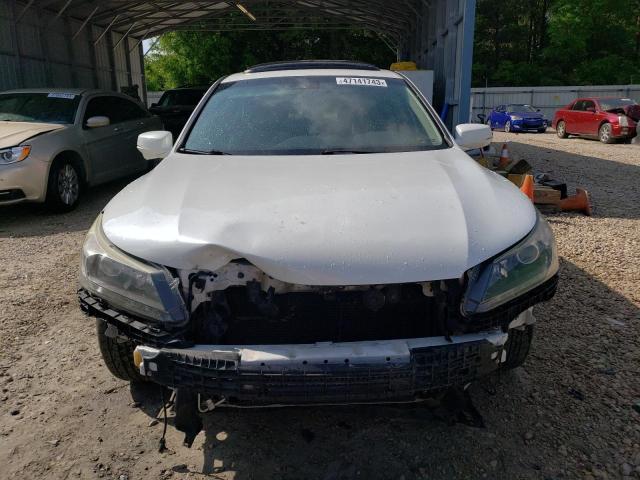 1HGCR3F8XEA041093 - 2014 HONDA ACCORD EXL WHITE photo 5