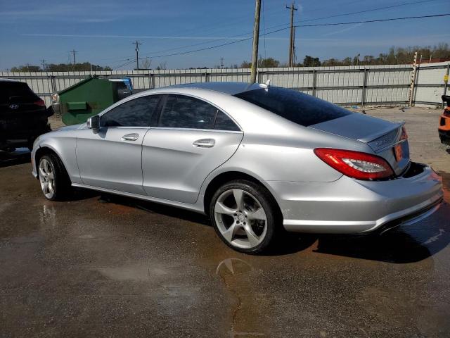 WDDLJ7DB5DA087334 - 2013 MERCEDES-BENZ CLS 550 SILVER photo 2