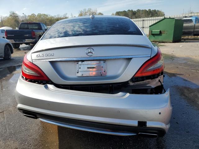 WDDLJ7DB5DA087334 - 2013 MERCEDES-BENZ CLS 550 SILVER photo 6