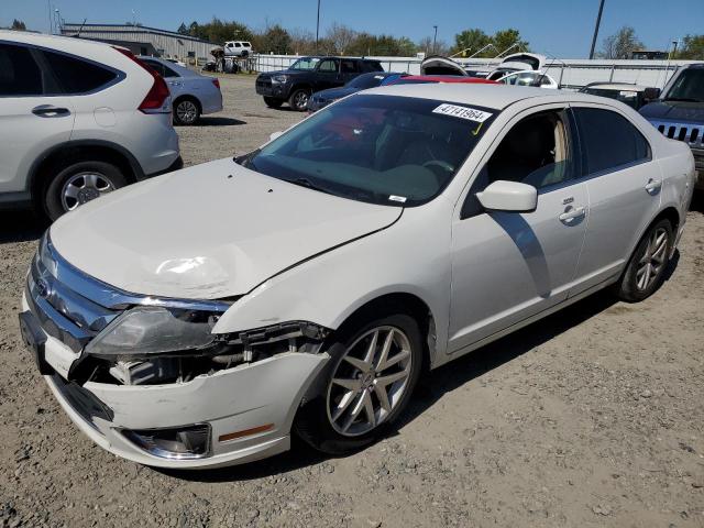 3FAHP0JA9CR317470 - 2012 FORD FUSION SEL WHITE photo 1