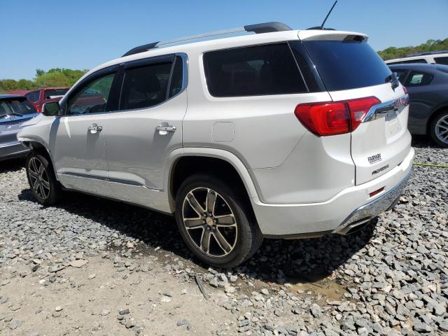 1GKKNPLS8HZ312238 - 2017 GMC ACADIA DENALI WHITE photo 2