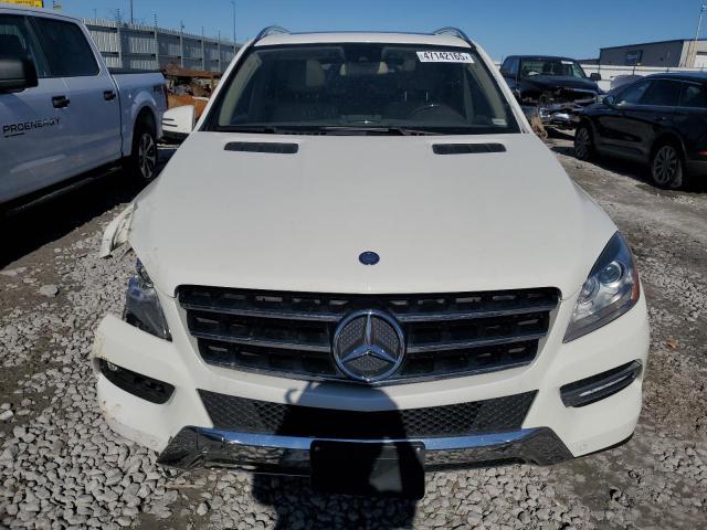 4JGDA5HB3CA058535 - 2012 MERCEDES-BENZ ML 350 4MATIC WHITE photo 5