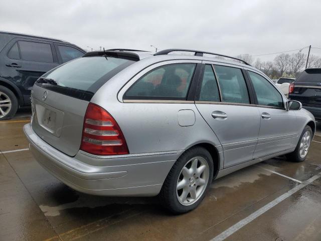 WDBRH64J62F176751 - 2002 MERCEDES-BENZ C 320 SILVER photo 3