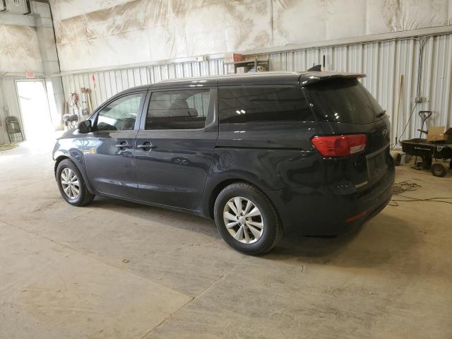 KNDMB5C13H6244232 - 2017 KIA SEDONA LX CHARCOAL photo 2