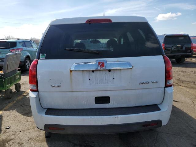 5GZCZ63406S871321 - 2006 SATURN VUE WHITE photo 6