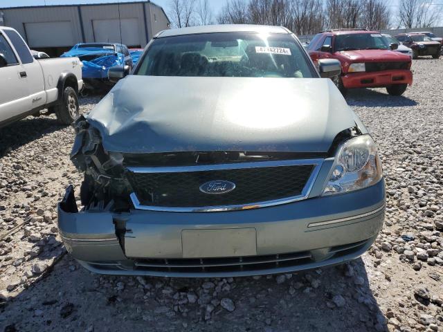 1FAFP23186G117448 - 2006 FORD FIVE HUNDR SE GREEN photo 5